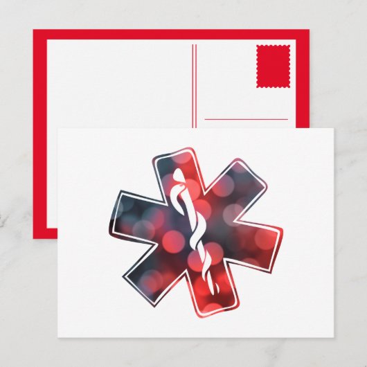 Lebensstar Postkarte (Vorne/Hinten)