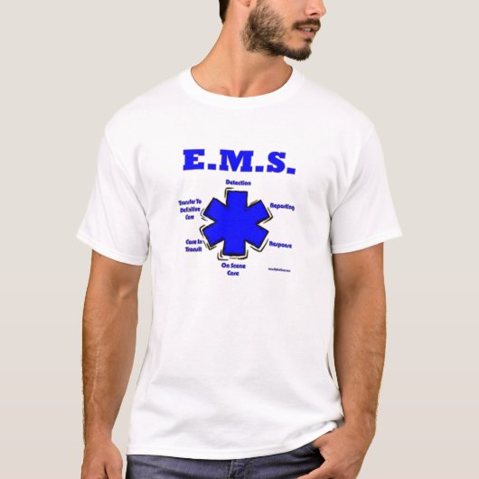 Lebensstern bedeutet EMT-Shirt T-Shirt (Vorderseite)