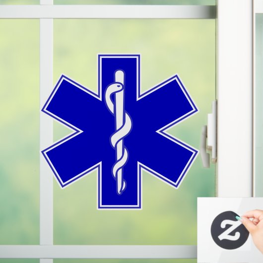 Lebensstern Fensteraufkleber (Zuhause)