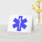 Lebensstern Karte (Gelbe Blume)