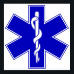 Lebensstern Poster<br><div class="desc">Medizinische Notfallausrüstung,  entwickelt von Terry Bain,  Copyright 2010. Text,  Schriftart und Hintergrundfarbe können nach Ihren Wünschen geändert werden. Verwirrt? Verwirrt? Frustriert? Brauchen Sie eine Hand? —Segnungen.</div>