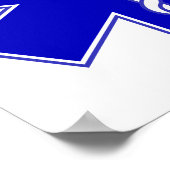 Lebensstern Poster (Ecke)