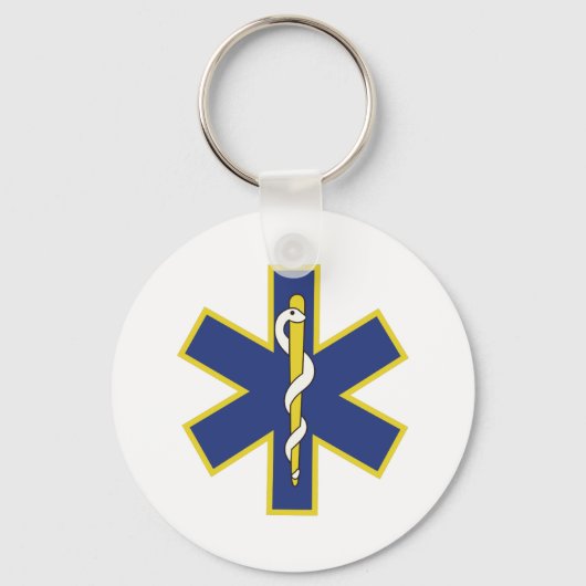 Lebensstern Schlüsselanhänger (Vorderseite)