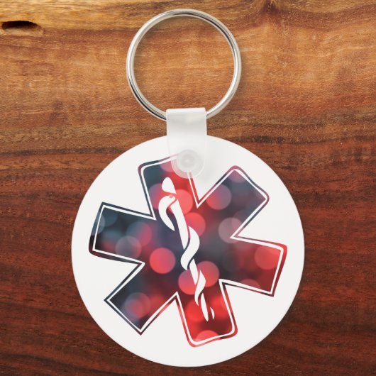 Lebensstern Schlüsselanhänger (Vorderseite)