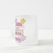 Lebensstil-Kaffee-Tasse des Camper-/RV Zweifarbige Tasse (Vorderseite Links)