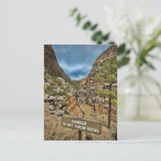 Lebensunterricht Postkarte (Stehend Vorderseite)