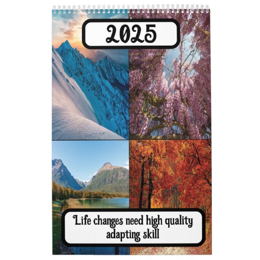 Lebensveränderungen erfordern eine hohe Anpassungs Kalender (Titelbild)