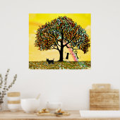 Lebensverlängerung Poster (Küche)