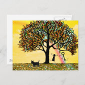 Lebensverlängerung Postkarte (Vorne/Hinten)