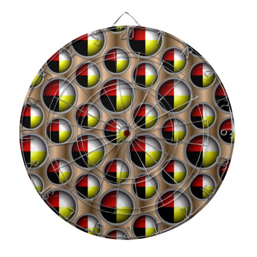 Lebensverlauf Dartscheibe (vorne)