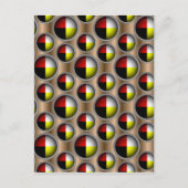 Lebensverlauf Postkarte (Vorderseite)