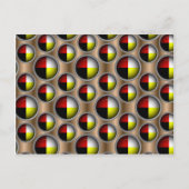 Lebensverlauf Postkarte (Vorderseite)