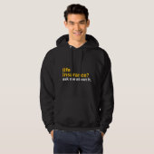 Lebensversicherung Hoodie (Vorne ganz)