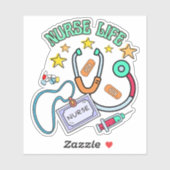 Lebensversicherung wasserdicht aufkleber (Blatt)