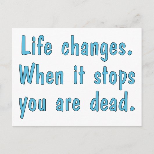 Lebensversicherungen Postkarte (Vorderseite)