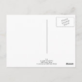 Lebensversicherungskarte Postkarte (Rückseite)