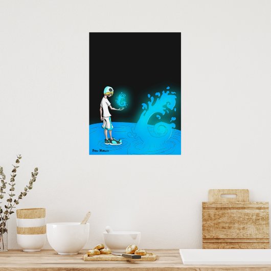 Lebenswasser Poster (Küche)