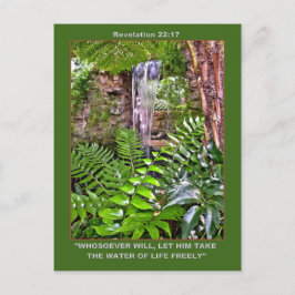 LEBENSWASSER Postkarte