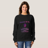 Lebensweg 9 mit Keywords Langsammel Sweatshirt (Vorne ganz)
