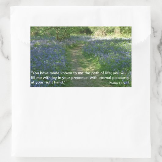 Lebensweg | Aufkleber (Tasche)