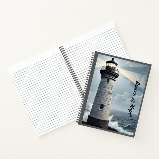 "Lebensweg beleuchten" Notizblock (Innenseite)