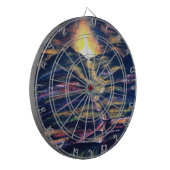 Lebensweg" Dartscheibe (Vorderseite Links)