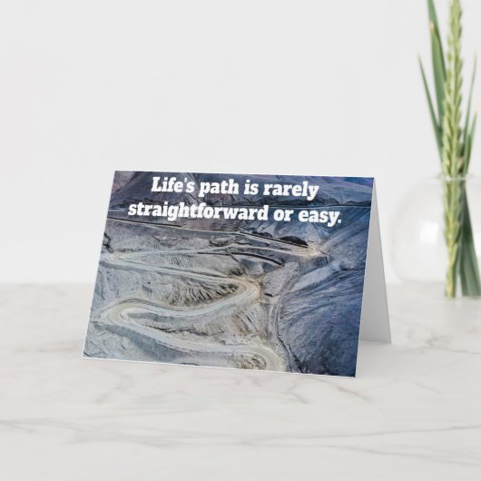 Lebensweg. Karte (Vorderseite)