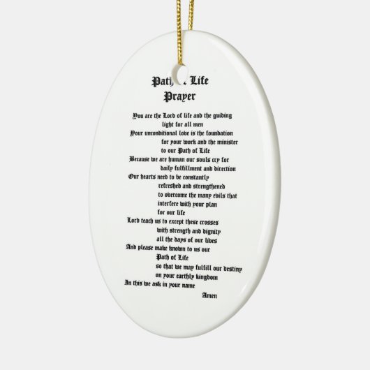 Lebensweg Keramikornament (Links)