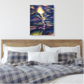 Lebensweg Leinwanddruck (Insitu (Schlafzimmer))