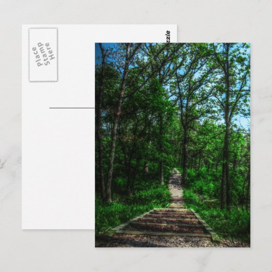 Lebensweg Postkarte (Vorne/Hinten)