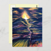 Lebensweg Postkarte (Vorne/Hinten)