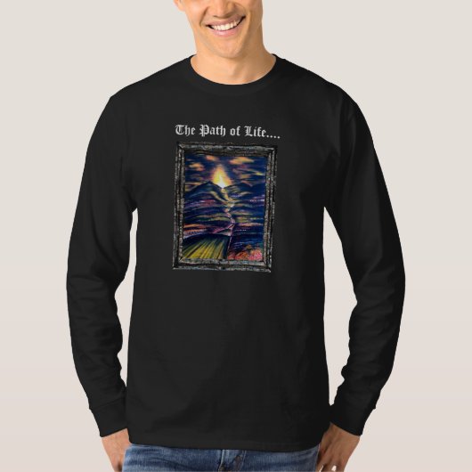 Lebensweg T-Shirt (Vorderseite)
