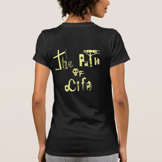 Lebensweg T-Shirt (Rückseite)