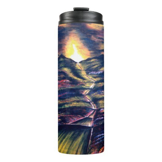 Lebensweg Thermosbecher (Vorderseite)