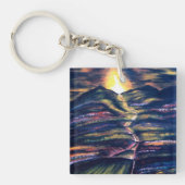 Lebensweg und Ruheplatz Schlüsselanhänger (Vorderseite)