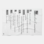 Lebensweise Geschirrtuch (Horizontal)