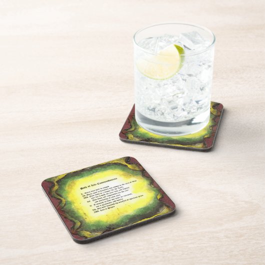 Lebensweise Getränkeuntersetzer (Rechte Seite)