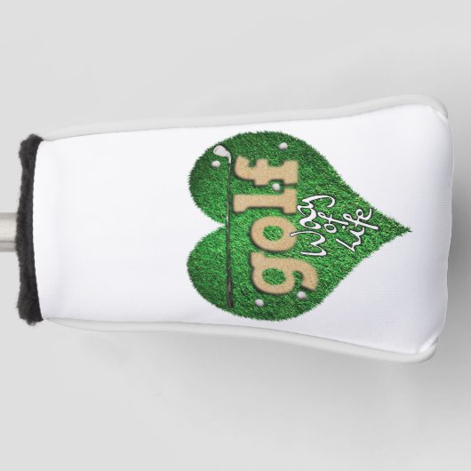 Lebensweise Golf Headcover (Vorderseite)