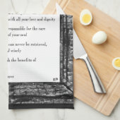 Lebensweise Handtuch (Viertel Falte)