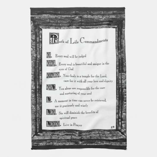 Lebensweise Handtuch (Vertikal)