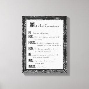 Lebensweise Leinwanddruck