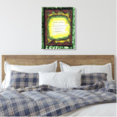 Lebensweise Leinwanddruck (Insitu (Schlafzimmer))