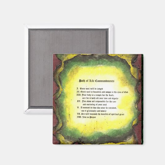 Lebensweise Magnet (Vorderseite/Rückseite)