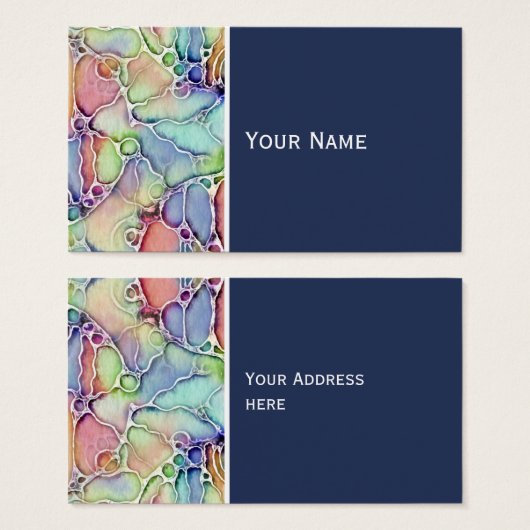 Lebensweise - Muster neurografischer Art 1 (Vorne & Hinten)