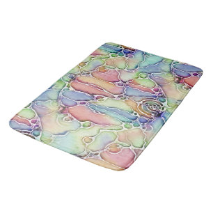 Lebensweise - Muster neurografischer Art 1 Badematte