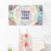 Lebensweise - Muster neurografischer Art 1 Banner (Insitu)