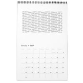 Lebensweise - Muster neurografischer Art 1 Kalender (Jan 2027)