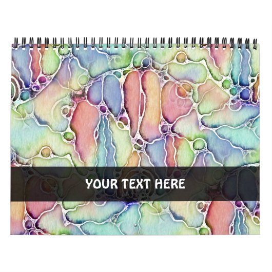 Lebensweise - Muster neurografischer Art 1 Kalender (Titelbild)