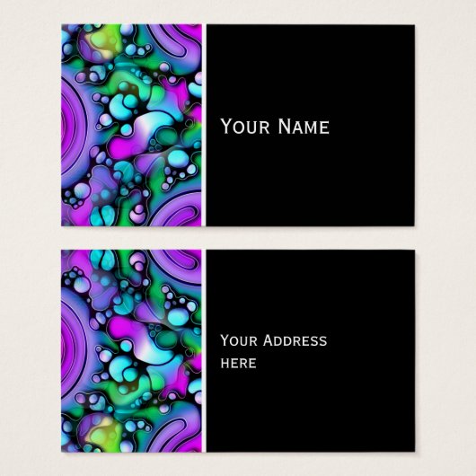 Lebensweise - Muster neurografischer Kunst 2 (Vorne & Hinten)