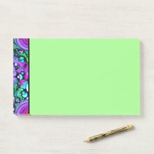 Lebensweise - Muster neurografischer Kunst 2 Post-it Klebezettel